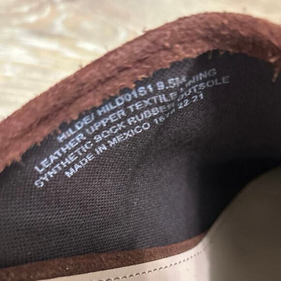 STEVE MADDEN NWB Hilde Chestnut Brown Platform Buckle Clogs Size 9.5 Retro Boho - Picture 6 of 7